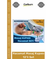 #HacamatSeti Profesyonel Vakumlu Pompalı Hijyenik Terapi Gereçleri Hacamat Masaj Kupası 12'li Set