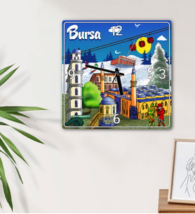 Bursa Tasarımlı Duvar Saati