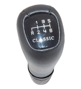 Mercedes W202 W203 W210 Vites Topuzu 6 İleri Man Şanz Siyah Suni Deri Classic 2022672010 Wender