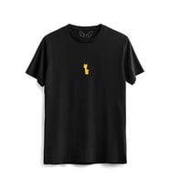  Animal Zürafa Resimli Tasarımlı Dijital Baskılı Çocuk Siyah Tshirt