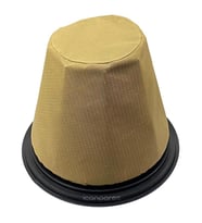 Universal Sanayi Tipi Süpürge için Boşaltılabilir Kafesli Bez Torba 44 cm