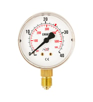 63mm Manometre, 0-40 Bar, hassas ölçüm cihazı