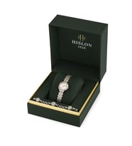 Hislon Classic Queen QL220T-02STS Kadın Kol Saati ve Bileklik