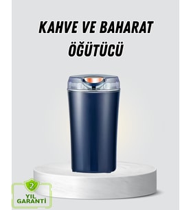 Kahve ve Baharat Öğütücü Otomatik Mekanizmalı Dayanıklı Çelik