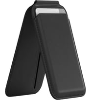 Manyetik Cüzdan iPhone 17/16/15/14/13/12 Serileri ile Uyumlu, Güçlü Mıknatıslı Kartlık, RFID Korumalı, Premium Deri, 3 Kart Kapasiteli, İnce ve Hafif Tasarım – Siyah