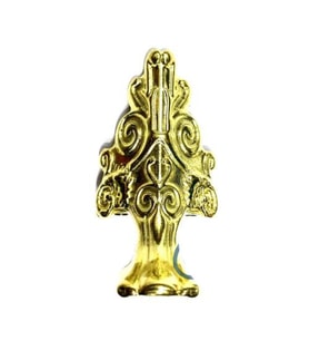 Lükens Sandık Ayağı, Kutu Ayak 4 cm - Sarı
