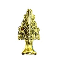 Lükens Sandık Ayağı, Kutu Ayak 4 cm - Sarı