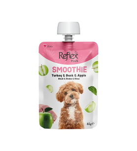 Reflex Plus Smoothie Hindi,Ördek Etli ve Elmalı Yetişkin Köpek Sıvı Ödül Maması (85 g)