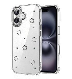 Newface Apple iPhone 16 Plus Fiyonk Desenli Kapak - Desen 2