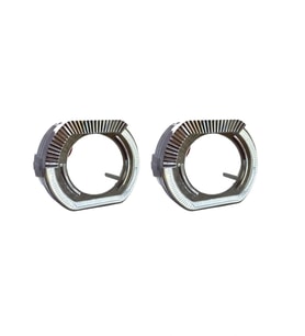 2.5 İNÇ DÜZ Bİ XENON MERCEK J MODEL BEYAZ ANGELLİ KAPAK SET