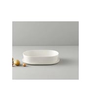 28cm Oval Kapaklı Fırın ve Saklama Kabı, dayanıklı ve şık tasarım
