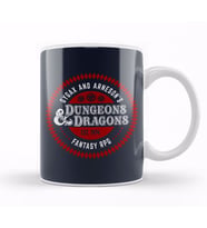 Gygax And Arnesons Dungeons And Dragons Fantasy RPG Kupa Bardak Porselen
