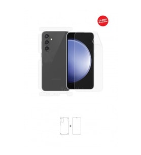 Samsung Galaxy S23 FE Ön, Arka ve Yan 360 Derece Tam Kaplama Tpu Film