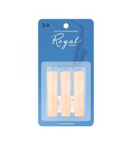 D'Addario Woodwinds RJB0330 Royal Alto Saksafon Kamışı No: 3.0 (Orta Seviye/Eğitim) - 3'lü Paket  Orta Sertlik, Net Ton ve Hassas Artikülasyon