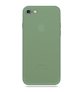 Apple iPhone SE 2020 Transparent Slim Case Yeşil