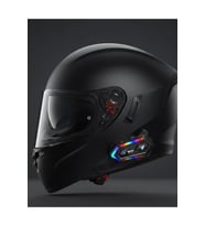 Yeni Nesil Bluetooth 5.3 Motosiklet Intercom RGB Işıklı 1000m Mesafeli
