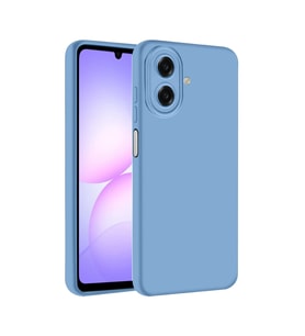 Samsung Galaxy A07 4g First Silikon - Mavi
