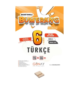 6. Sınıf Bumerang Etkinlikli Türkçe + Telefon Standı