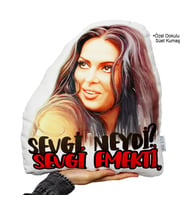 Sevgi Neydi Sevgi Emekti Hediyelik Yastık