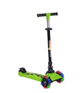 WİNKY SCOOTER YEŞİL IŞIKLI TEKER KATLANABİLİR 5+YAŞ (Standart)