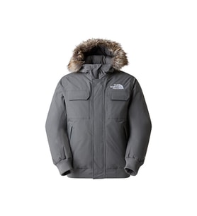 The North Face M Mcmurdo Bomber Erkek Outdoor Montu (600 Dolgu Kaz Tüyü) NF0A5GD90UZ1 Gri
