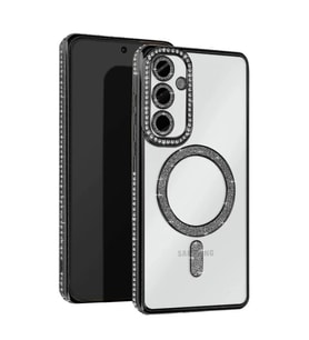 Samsung Galaxy A56 Joke Simli Magneticsafe Kılıf - Siyah