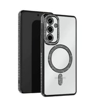 Samsung Galaxy A56 Joke Simli Magneticsafe Kılıf - Siyah