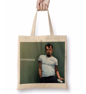 Prison Break T Bag Bez Çanta Uzun Saplı