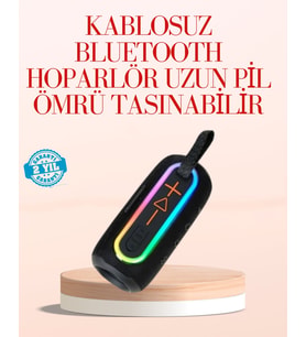 Northcity Taşınabilir Bluetooth Hoparlör Kırmızı - IP67 Su Geçirmez Kablosuz Ses