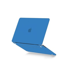 Apple Macbook Pro 13 2021 Macbook Buzlu Kapak - Mavi