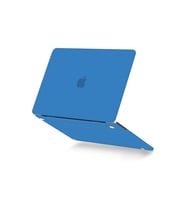 Apple Macbook Pro 13 2021 Macbook Buzlu Kapak - Mavi