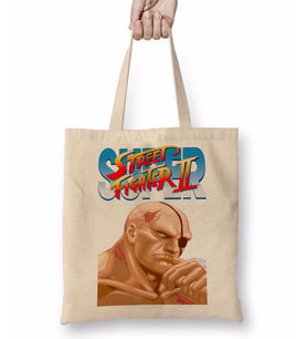 Street Fighter 2 Ryu Bez Çanta Uzun Saplı