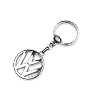 Volkswagen Logolu Metal Otomobil Anahtarlığı - Krom Kaplamalı A KALİTE 1 ADET (Gümüş)