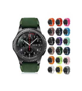 Kumsal Concept Samsung Gear S3 Frontier Classic ve Watch Silikon Kordon Kayış