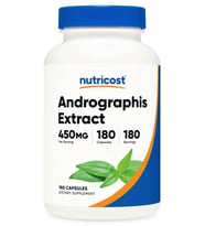 Nutricost Andrographis Extract 450mg 180 Vege Capsul.Abd Menşei.