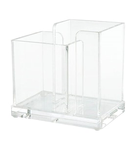 WEDO Cristallic Exclusive Akrilik 2 Bölmeli Masa Organizeri 606016