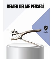 Kemer Delme Pensesi Çok Amaçlı 6 Farklı Delik Boyu Ayarlı Deri Delme Aleti