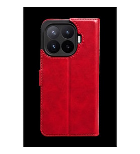 Xiaomi Mi 17t Pro Trend S Plus Kapaklı Kılıf - Kırmızı