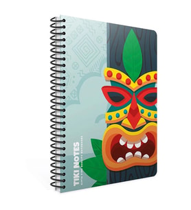 GIPTA TIKI NOTES SPİRALLİ KARTON KAPAK A4 100 YP KARELİ DEFTER