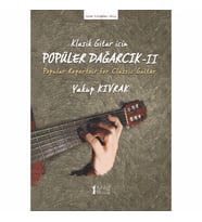 Müzik Eğitimi Yayınları Klasik Gitar İçin Popüler Dağarcık II Yakup Kıvrak