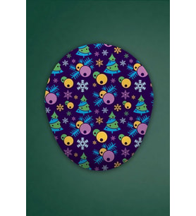 Yılbaşı Temalı Bilek Destekli Mouse Pad