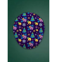 Yılbaşı Temalı Bilek Destekli Mouse Pad