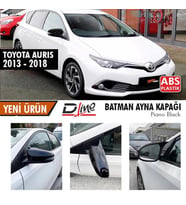 TOYOTA AURİS 2013-2018 YARASA BATMAN AYNA KAPAĞI PİANO BLACK (Siyah)
