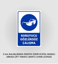 KORUYUCU GÖZLÜK 25X37 CM