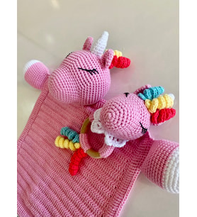 Amigurumi Unicorn Uyku Seti