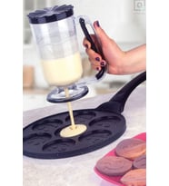 Pratik Hamur Porsiyonlayıcı 1 Lt Pancake Ölçekli Krema Hamur Puding Dağıtıcı Akıtma