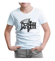 Death - Logo 4 Beyaz Çocuk Tshirt