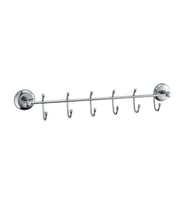 By Nevser® 6 Kancalı Dekoratif Askılık Mutfak Banyo Duvar Yüzeyi Askısı (STD)