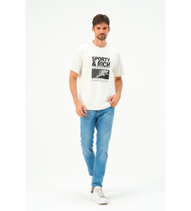 Erkek Oversize Pamuk Tişört T-shirt
