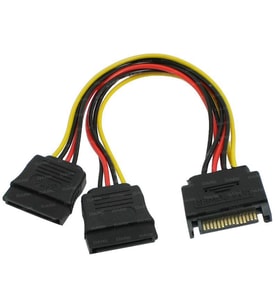 Dark P202 15Pin SATA - 2x15Pin SATA Dönüştürücü Kablo
